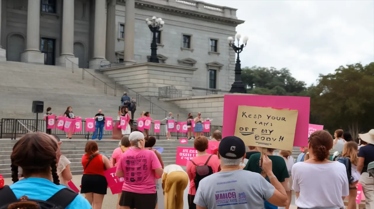 La Corte Suprema de Carolina del Sur dictaminó que la prohibición del aborto hasta las seis semanas de gestación puede continuar en vigor.. Foto: Redacción InfoArticulos