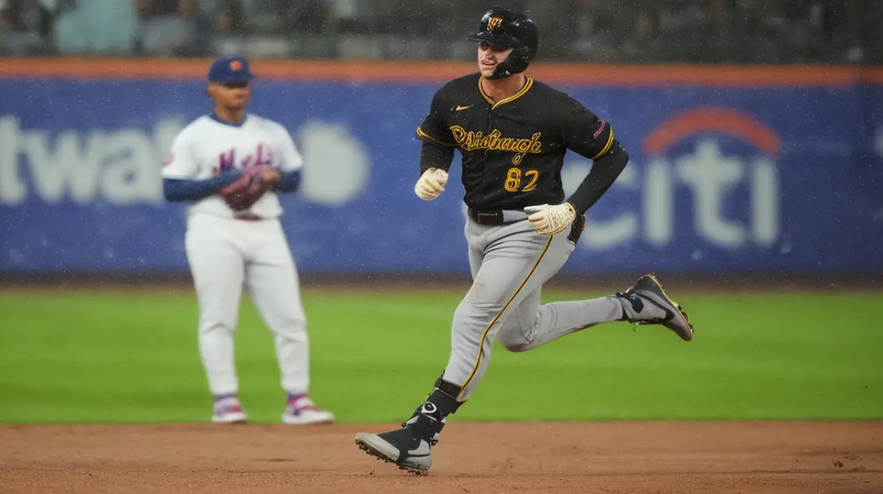 Los piratas lograron una victoria aplastante al evitar la barrida con dos jonrones en contra, mientras que Holmes sufrió una mala noche. La victoria final fue de 4-0 a favor de los Piratas sobre los 