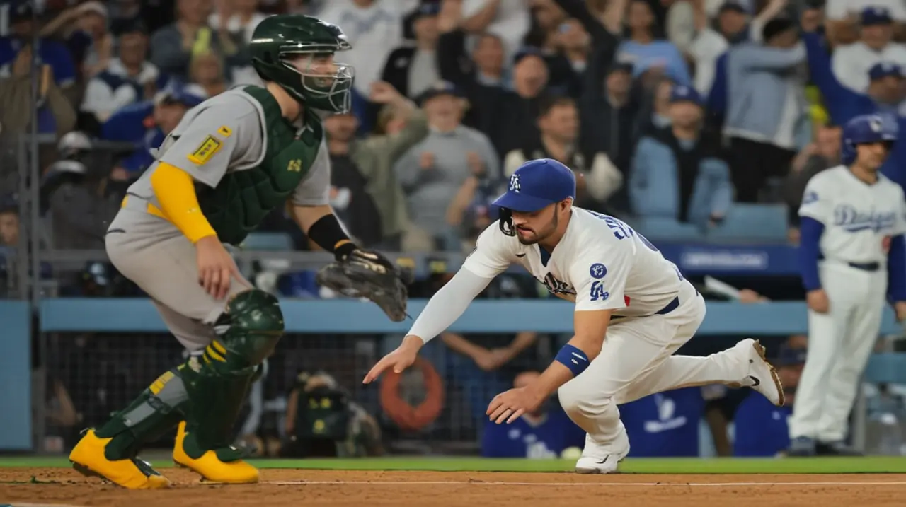 Los Dodgers lograron una victoria contundente ante los Atléticos con un juego de jonrones destacado por Ohtani, Pagés, Kim y Muncy.. Foto: Redacción InfoArticulos