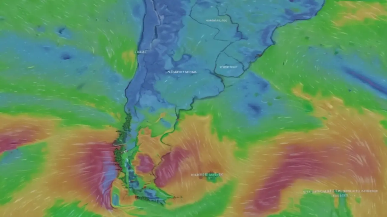 Se emite alerta amarilla debido a tormentas y vientos intensos previstos para el día jueves 15 de mayo, afectando varias provincias.. Foto: Redacción InfoArticulos