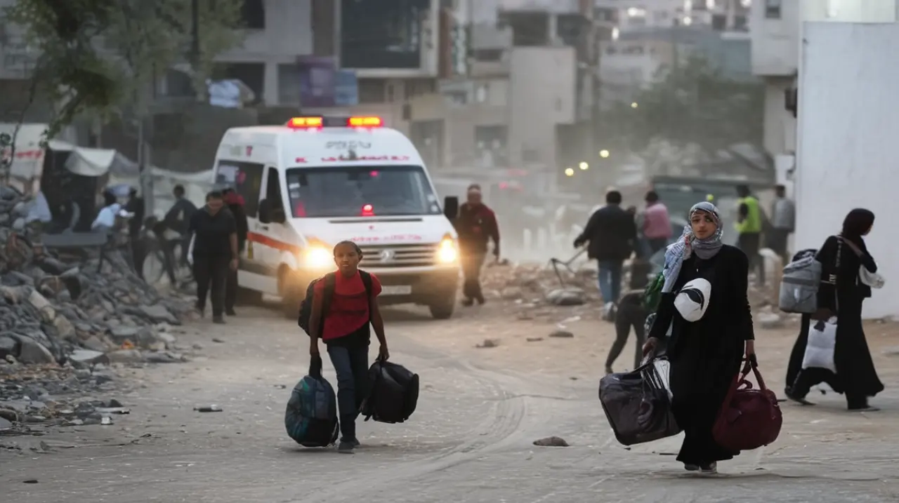 Bombardeos nocturnos en la ciudad del sur de Gaza causan 54 muertes, según informa un hospital local.. Foto: Redacción InfoArticulos
