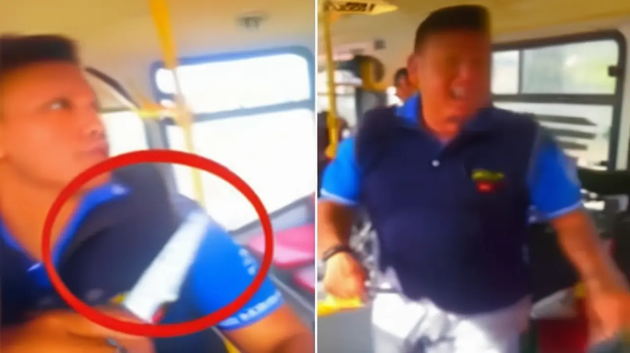 Un usuario de la línea 60 se involucró en una disputa con otro viajero, sacó un arma blanca y lo siguió a través del vagón.. Foto: Redacción InfoArticulos