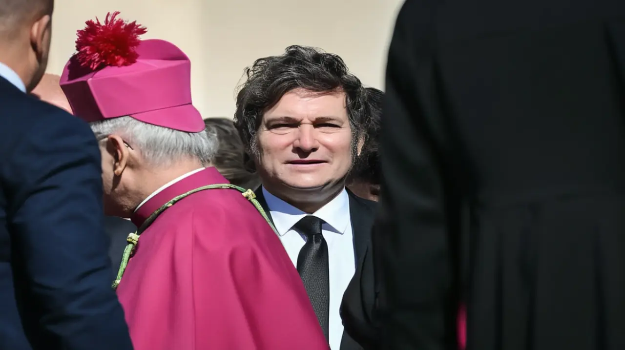 El candidato presidencial Javier Milei decidió no asistir a la ceremonia de asunción del Papa León IV, prefiriendo quedarse en Buenos Aires para participar en las elecciones locales.. Foto: Redacci