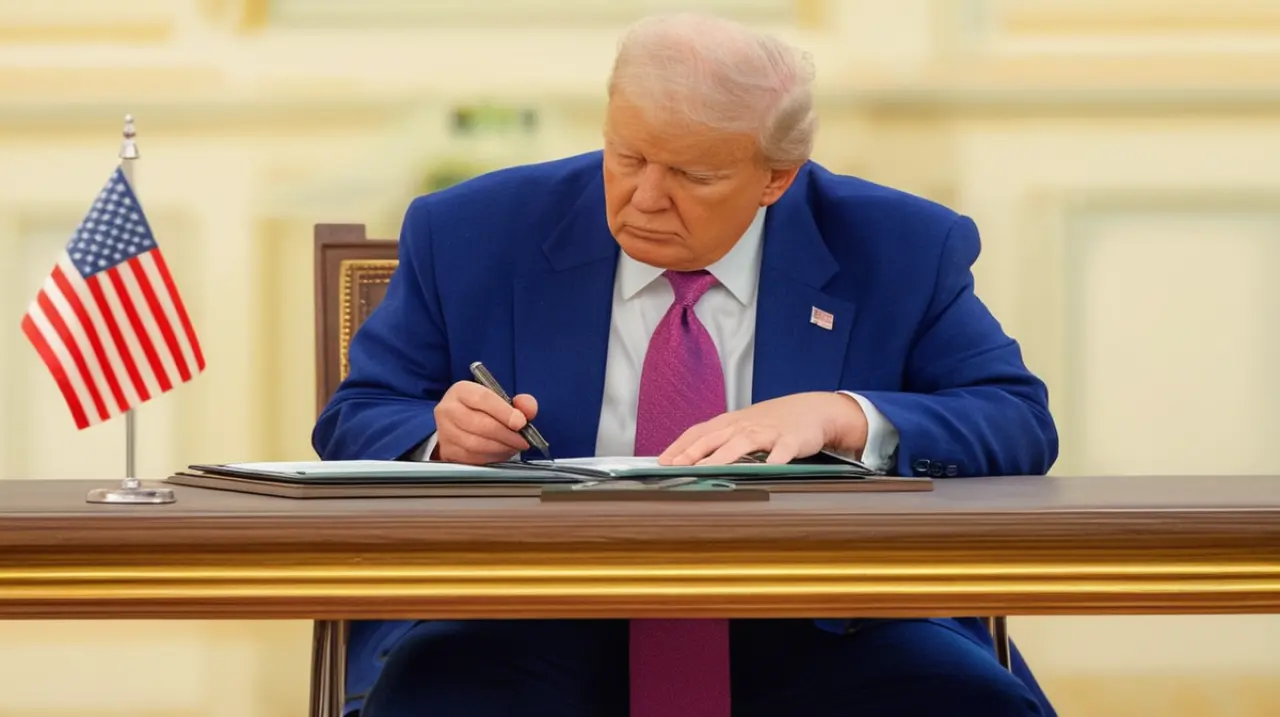 La decisión del presidente Trump sobre la ciudadanía por nacimiento llega al tribunal máximo del país, lo que podría tener implicaciones en su mandato.. Foto: Redacción InfoArticulos