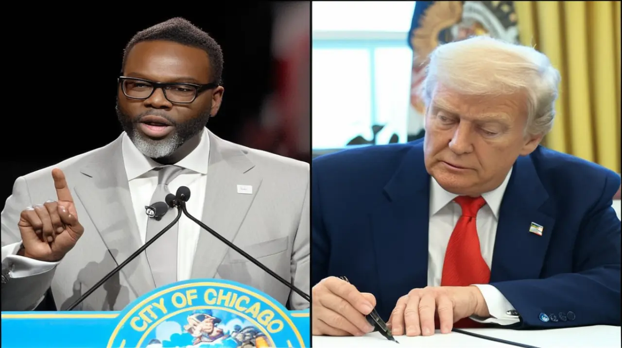 El alcalde Brandon Johnson se ha convertido en un defensor de la ciudad de Chicago como refugio seguro, explicando las posibles consecuencias si no recibe los fondos prometidos por el gobierno federal