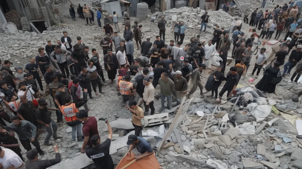 Israel intensifica sus ataques a Gaza, con más de 120 víctimas mortales en las últimas 24 horas.. Foto: Redacción InfoArticulos