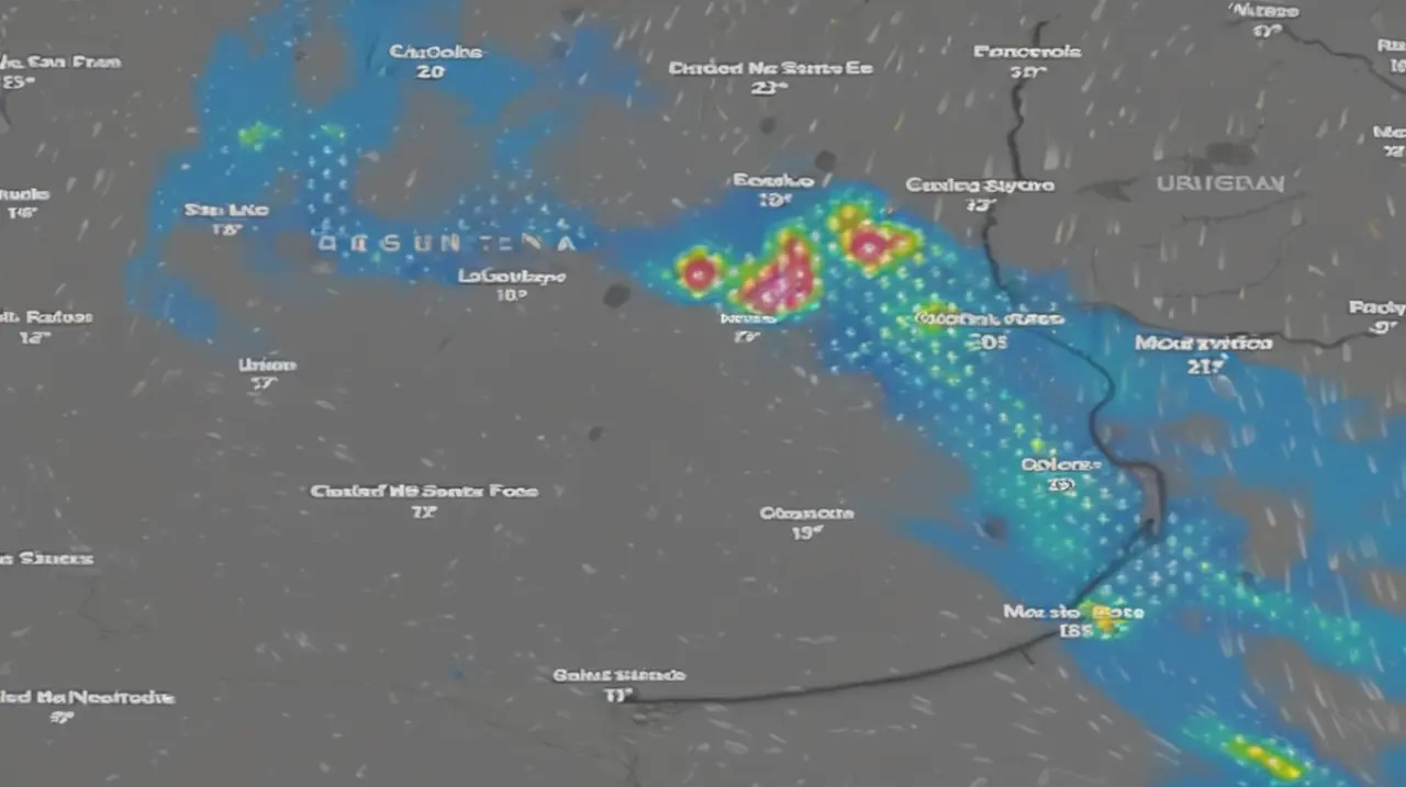 Se emite alerta meteorológica para este viernes 16 de mayo, con tormentas y lluvias intensas en varias provincias del país.. Foto: Redacción InfoArticulos