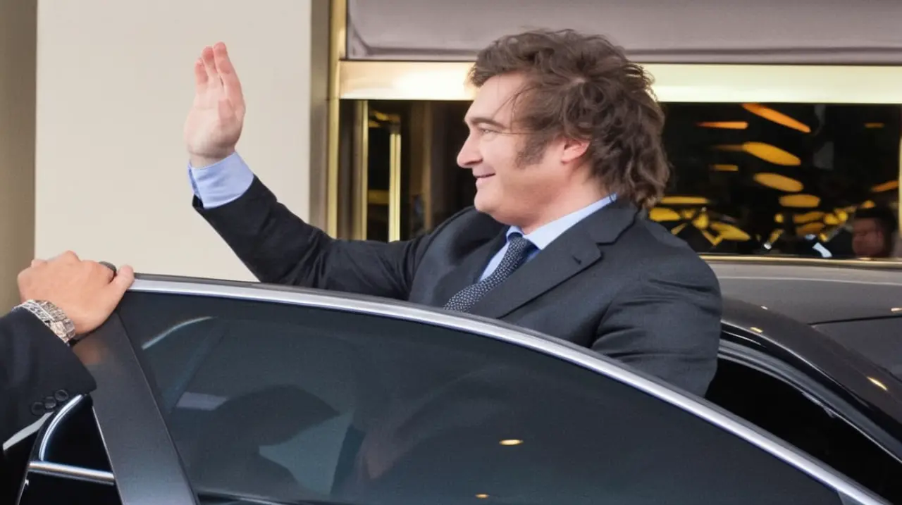 El candidato presidencial Javier Milei ha decidido retirarse a su residencia de Olivos para evitar distracciones antes del día de la elección, programado para este fin de semana.. Foto: Redacción I