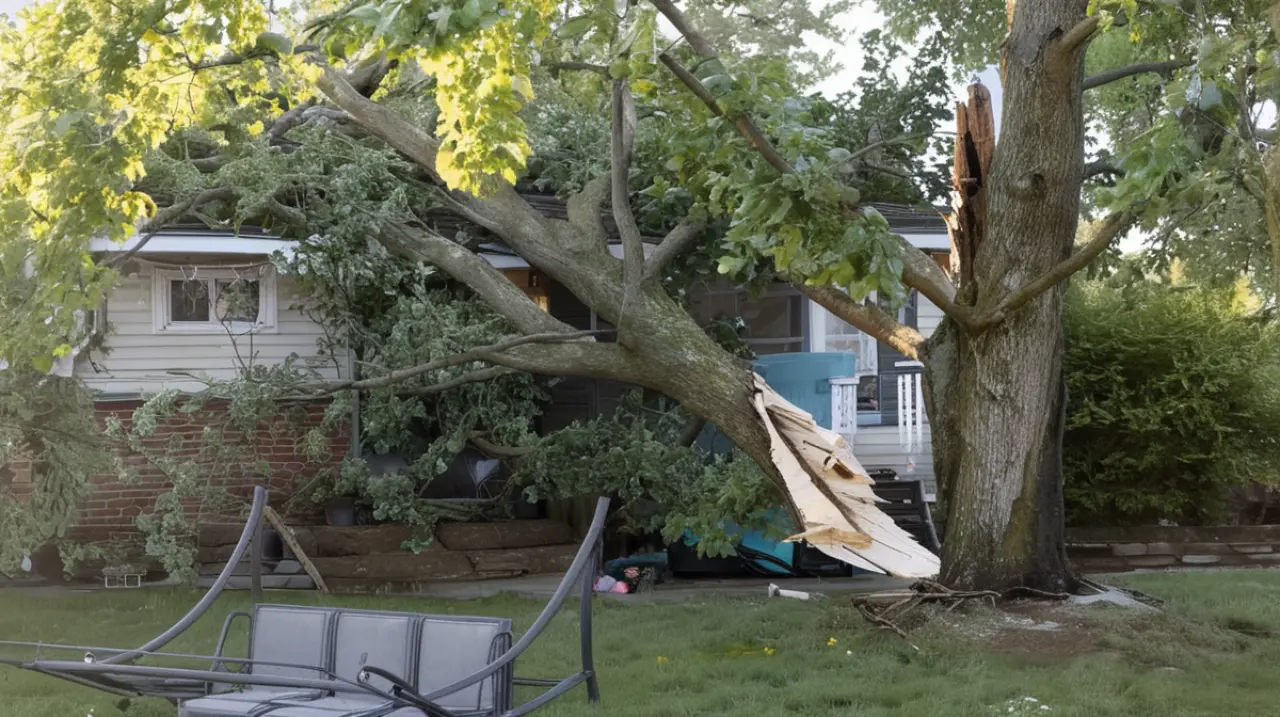 Tormentas intensas arrasan con árboles y cortan el suministro eléctrico a multitudes en la zona de los Grandes Lagos.. Foto: Redacción InfoArticulos