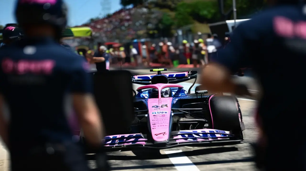 Colapinto terminó su participación en la carrera de Imola con un resultado decepcionante.. Foto: Redacción InfoArticulos