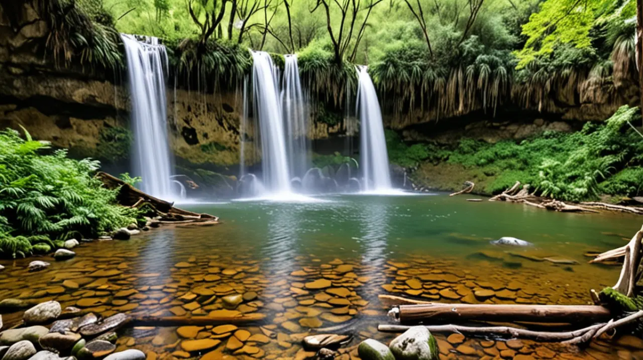 Un destino escondido en la provincia de Buenos Aires, lejos de las rutas más transitadas, ofrece una experiencia única con sus aguas termales, bosques y un entorno natural prístino.. Foto: Redacción I