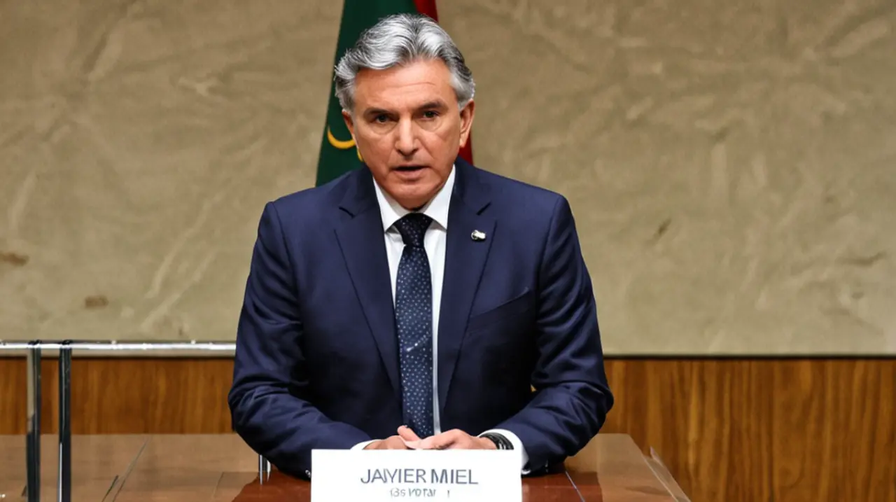 El diputado Javier Milei se presentó en vivo para discutir las últimas decisiones del Ejecutivo Nacional.. Foto: Redacción InfoArticulos
