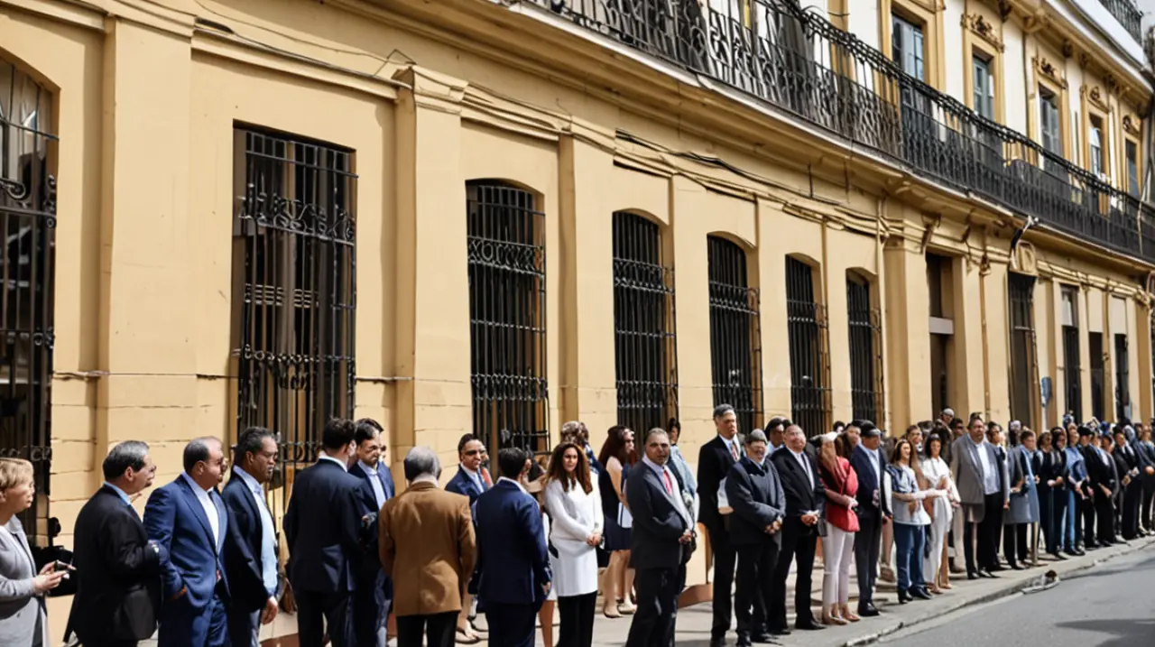 En imágenes, todos los asistentes al encuentro de la Cámara de Comercio entre Estados Unidos y Argentina en el barrio de Recoleta.. Foto: Redacción InfoArticulos