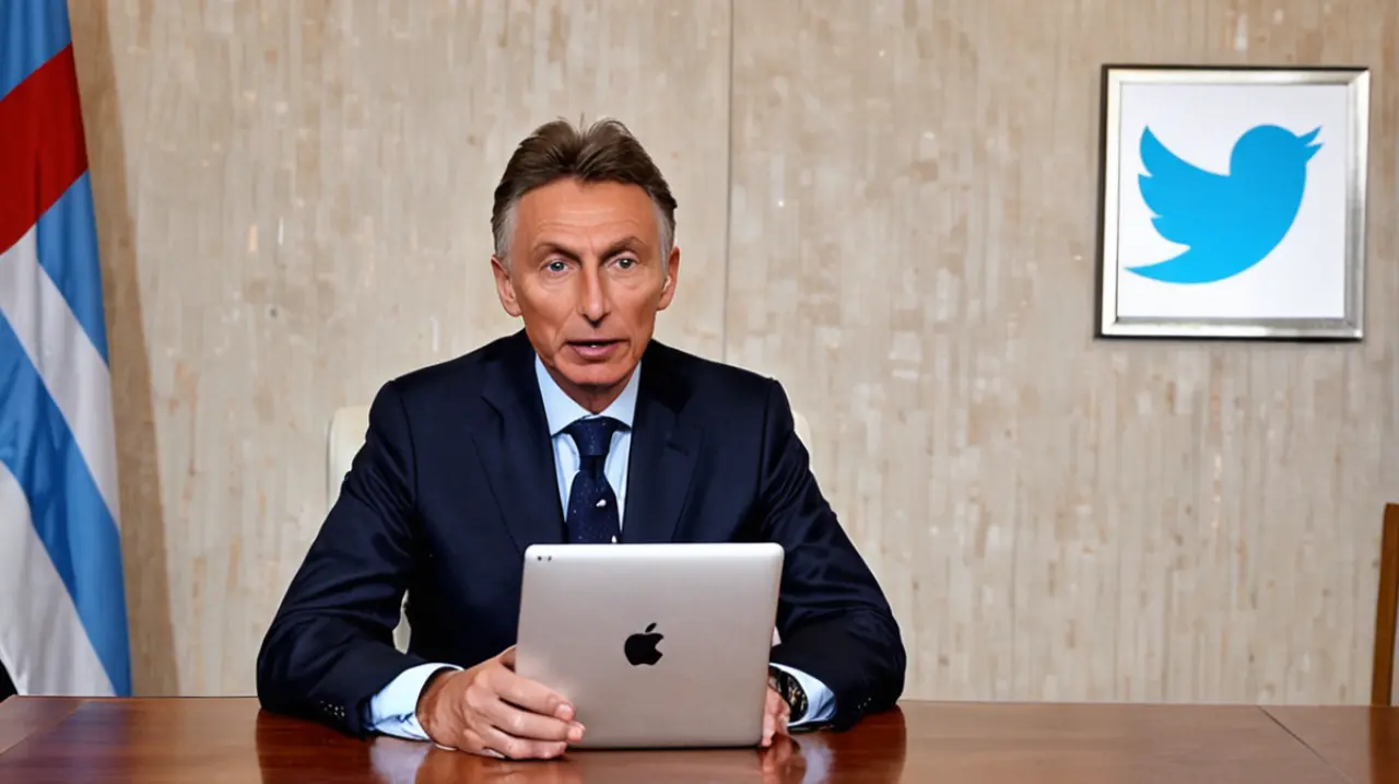 El presidente Macri presenta un nuevo video que explora cómo funcionan los creadores de contenido en Twitter y el equipo de comunicación de la Presidencia.. Foto: Redacción InfoArticulos