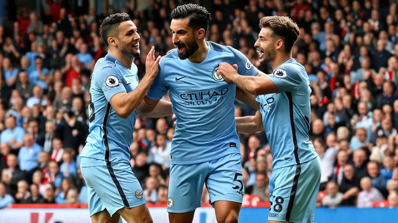 Manchester City se llevó la victoria en la Premier League al derrotar a Bournemouth con un impresionante gol de Omar Marmoush.. Foto: Redacción InfoArticulos