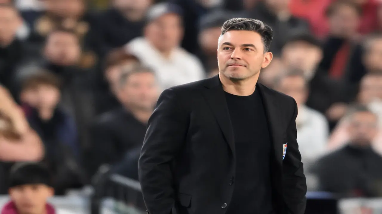 El técnico Marcelo Gallardo reflexionó sobre el resultado del partido entre River y Platense, destacando las fortalezas de su equipo y la desventura en los tiros desde el punto penal.. Foto: Redacci
