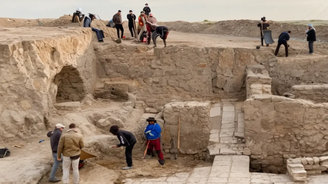 Un equipo de arqueólogos ha revelado un impresionante artefacto antiguo, escondido durante más de dos mil setecientos años.. Foto: Redacción InfoArticulos