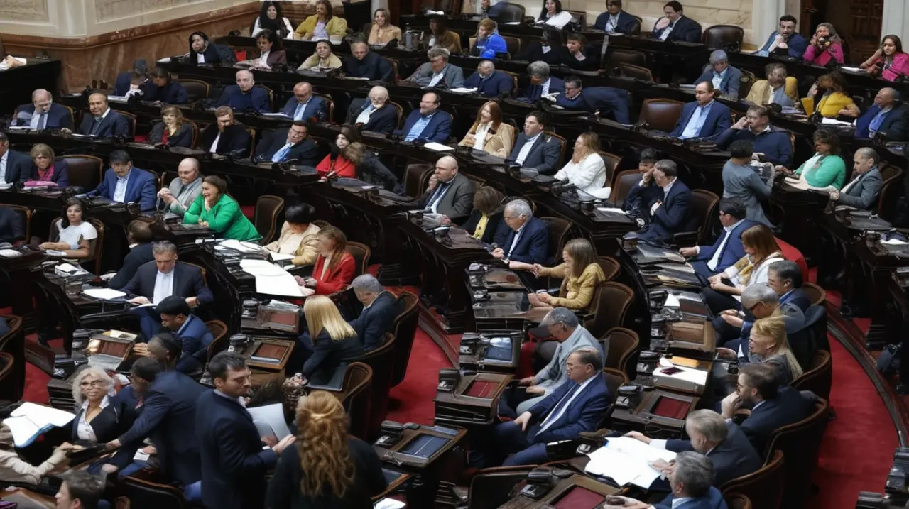 La sesión de Diputados se desarrolla en vivo: la oposición intenta hacer progresos con el tema de las jubilaciones y el caso Libra. Foto: Redacción InfoArticulos