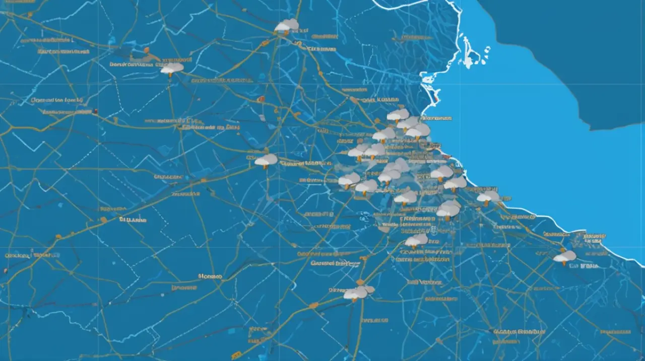 Llegada de las precipitaciones a la ciudad de Buenos Aires, según los pronósticos del Servicio Meteorológico Nacional. Foto: Redacción InfoArticulos