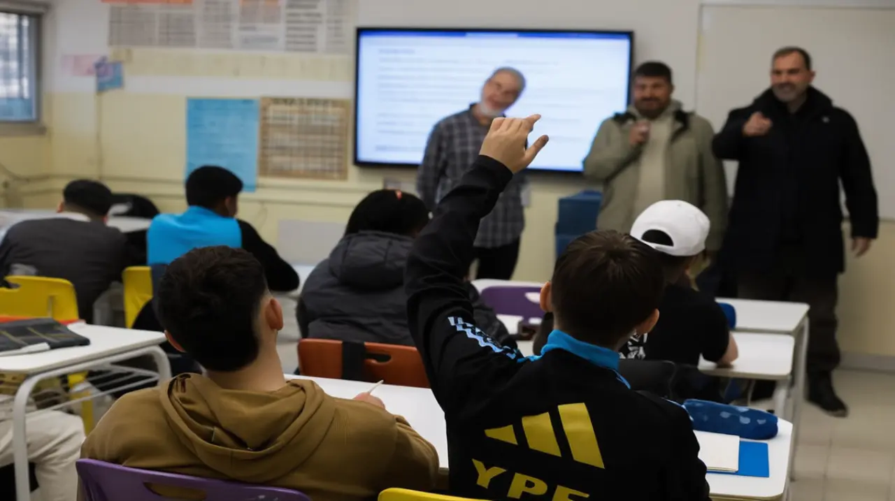 Alumnos que no utilizan regularmente las herramientas digitales en clase tienen una desventaja significativa con respecto a sus compañeros que las integran de manera habitual en su aprendizaje.. Foto