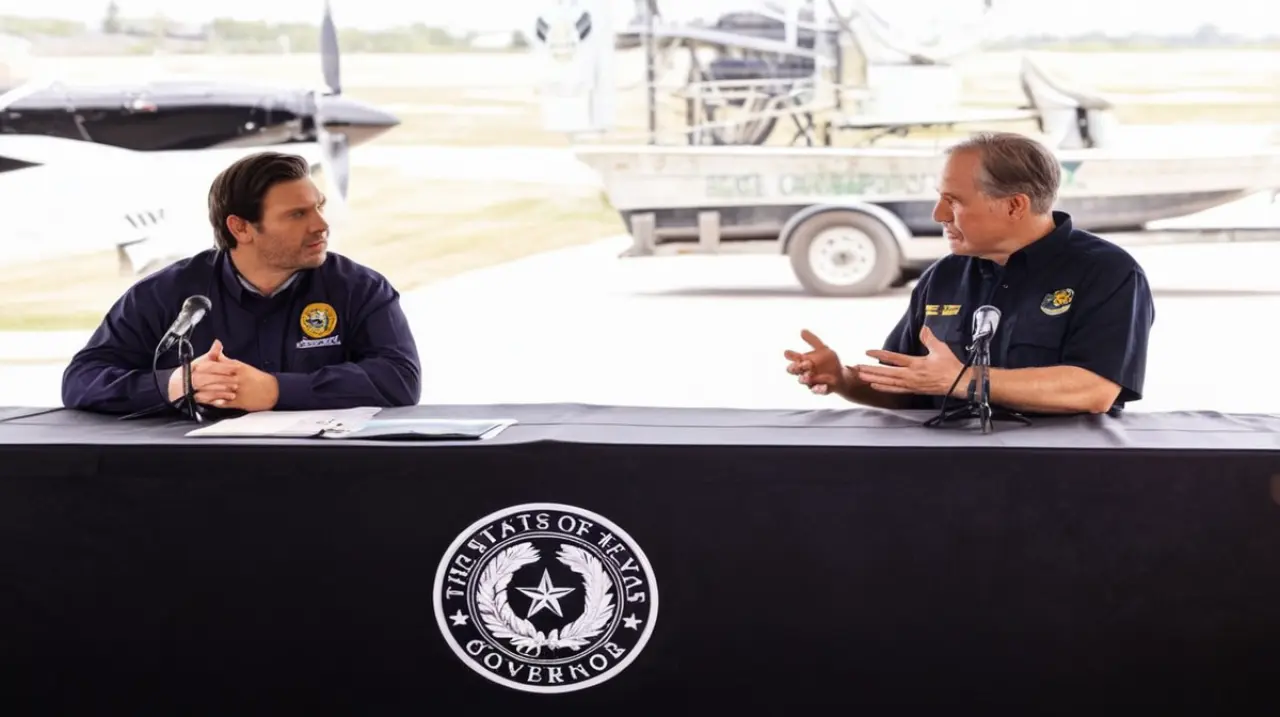 Se conocen detalles sobre las operaciones de detención masiva del ICE en Florida y Texas, donde los gobernadores Ron DeSantis y Greg Abbott han trabajado en estrecha colaboración con el presidente T