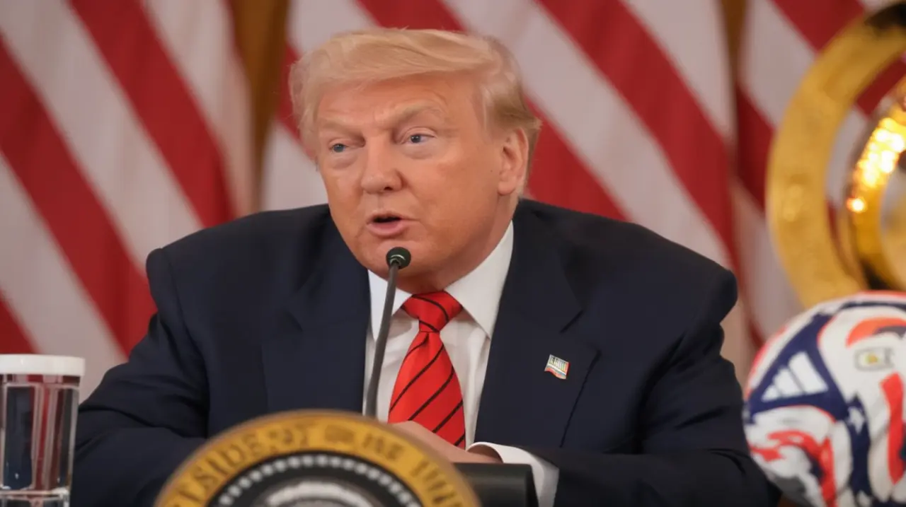 El presidente estadounidense, Donald Trump, ha lanzado duras críticas hacia su homólogo sudafricano, acusándolo de cometer genocidio en contra de la población blanca del país.. Foto: Redacción I