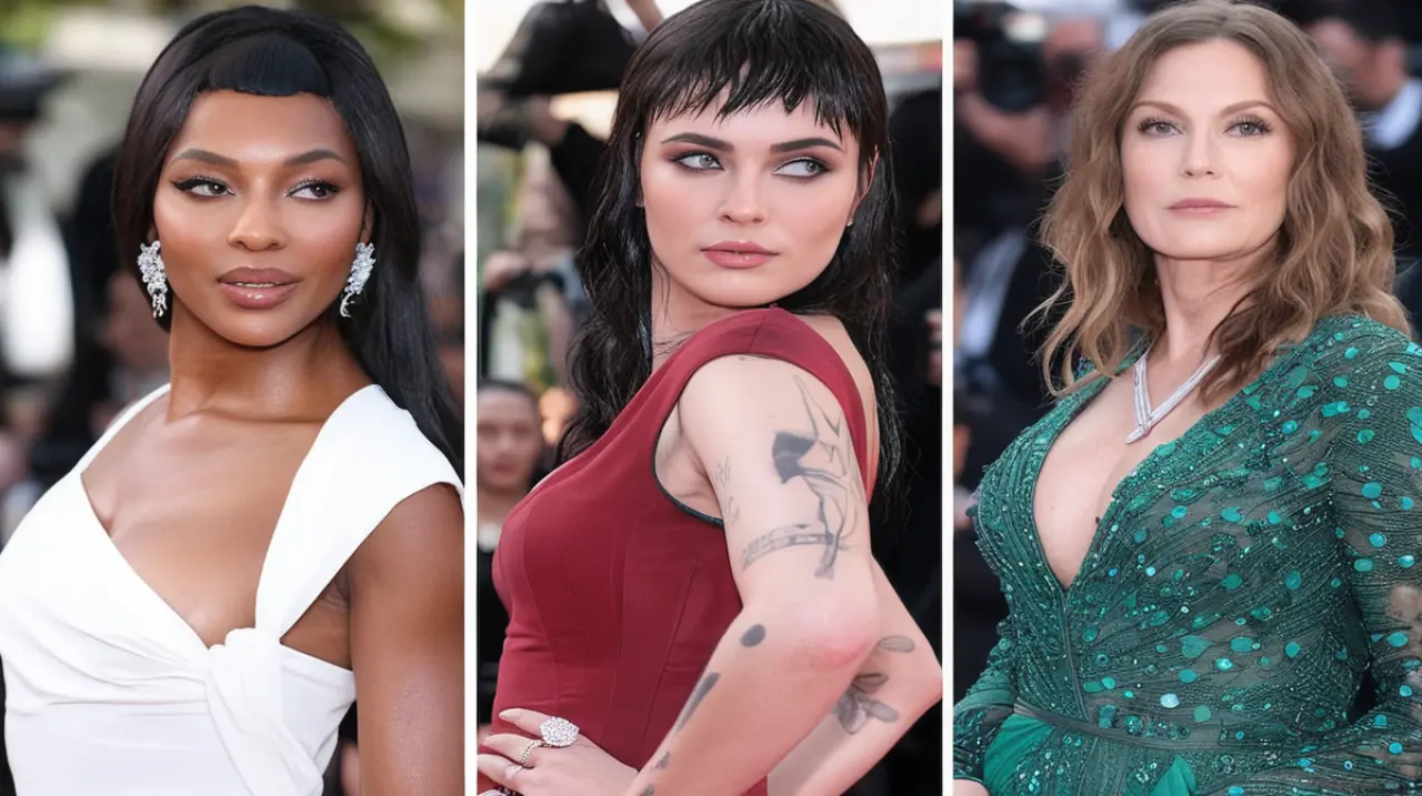 La alfombra roja de Cannes se vistió con estilo gracias a las estrellas que acudieron al festival, como Naomi Campbell y Cara Delevingne, quienes lucieron looks llamativos.. Foto: Redacción InfoArti