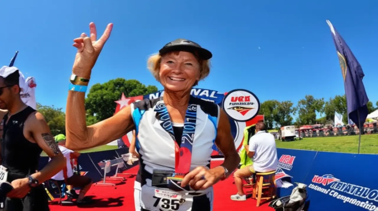 La religiosa que descubrió su pasión por el deporte a una edad avanzada se ha convertido en un referente en la disciplina del triatlón.. Foto: Redacción InfoArticulos
