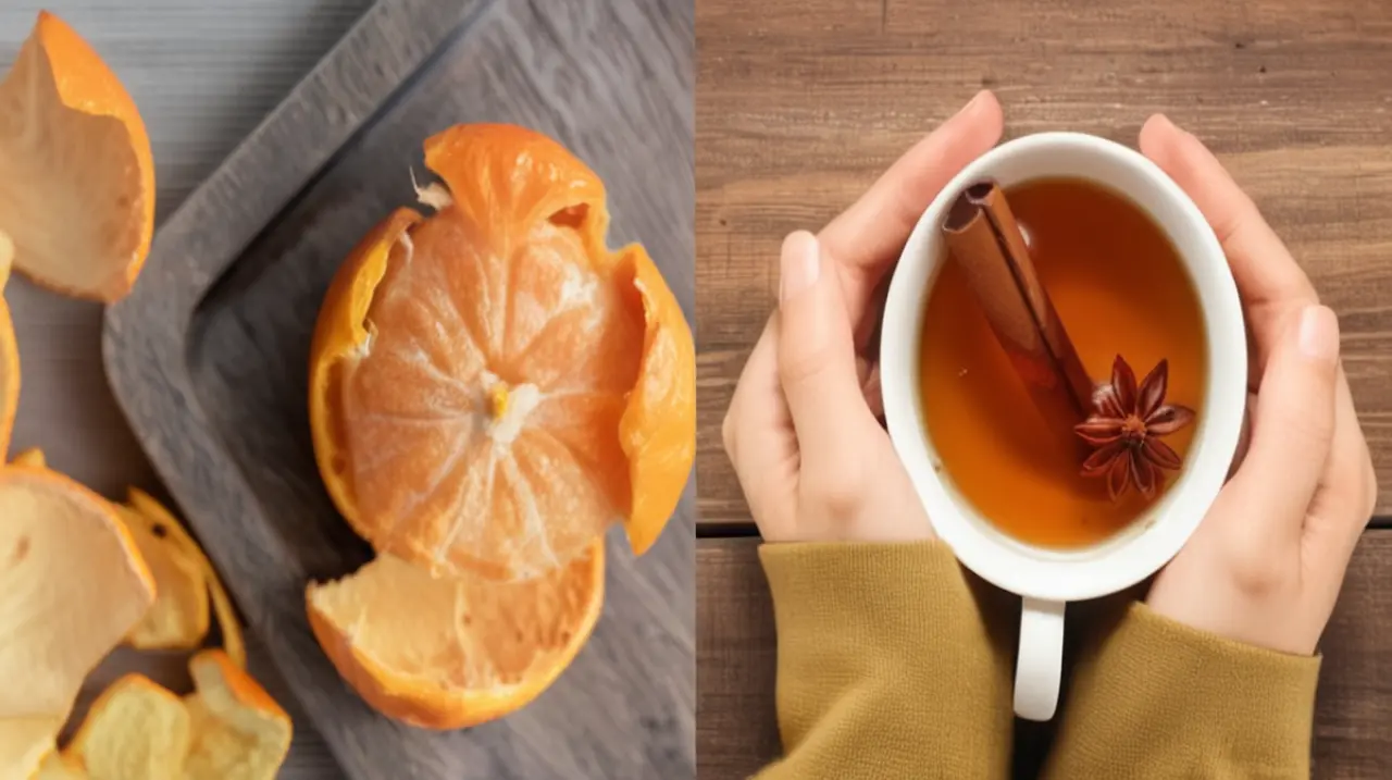 ¿Qué ventajas tiene beber té de cáscara de naranja con canela? Aquí te presentamos los beneficios para tu bienestar y cómo hacerlo correctamente.. Foto: Redacción InfoArticulos