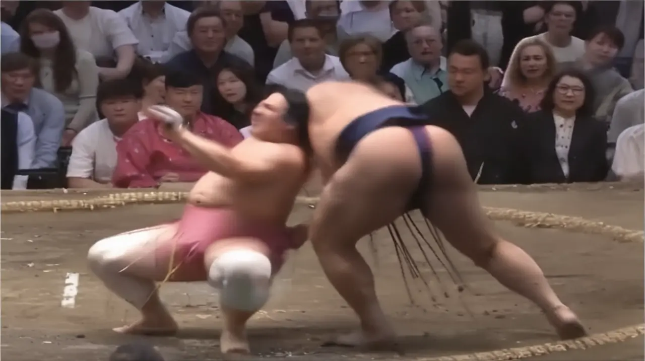 El secreto del éxito de un luchador de sumo: una técnica poco común que ha dado resultado en pocas ocasiones. Foto: Redacción InfoArticulos
