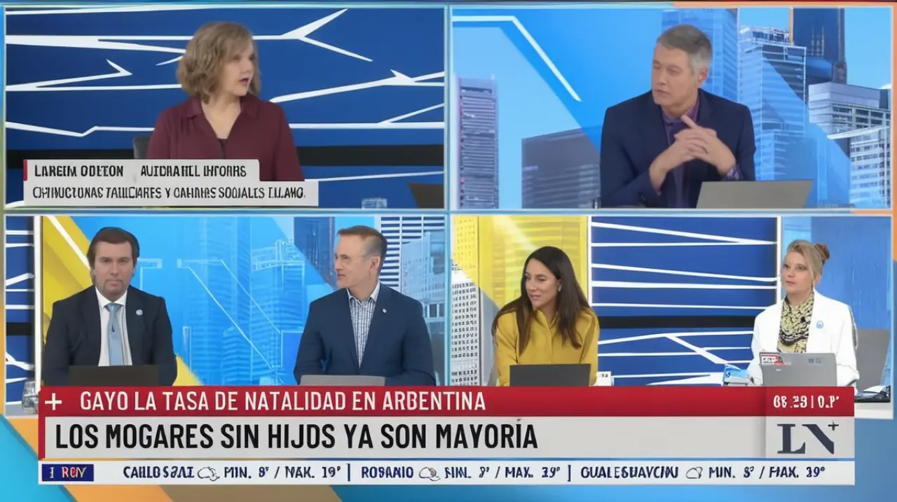 La tasa de natalidad en Argentina disminuyó significativamente, con una caída del 40%, lo que ha llevado a un aumento en el número de hogares sin descendencia.. Foto: Redacción InfoArticulos