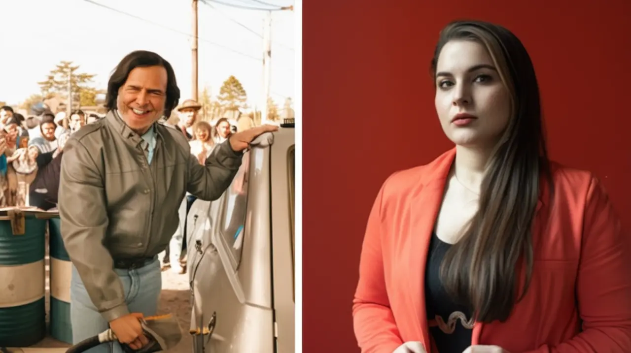 La hija de Carlitos Menem Jr. genera polémica con su participación en la serie sobre su familia.. Foto: Redacción InfoArticulos
