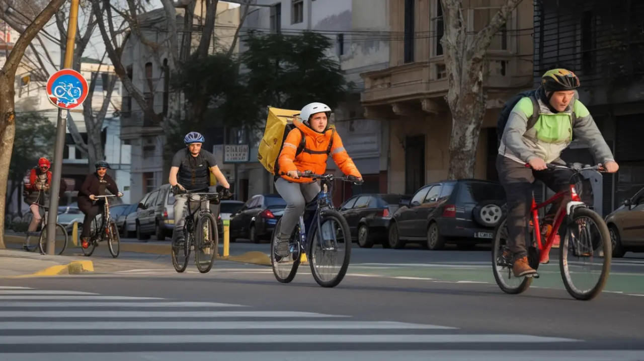 Consejos para conducir de forma segura: ¿Cómo adelantar a un ciclista en una vía urbana sin riesgos?. Foto: Redacción InfoArticulos