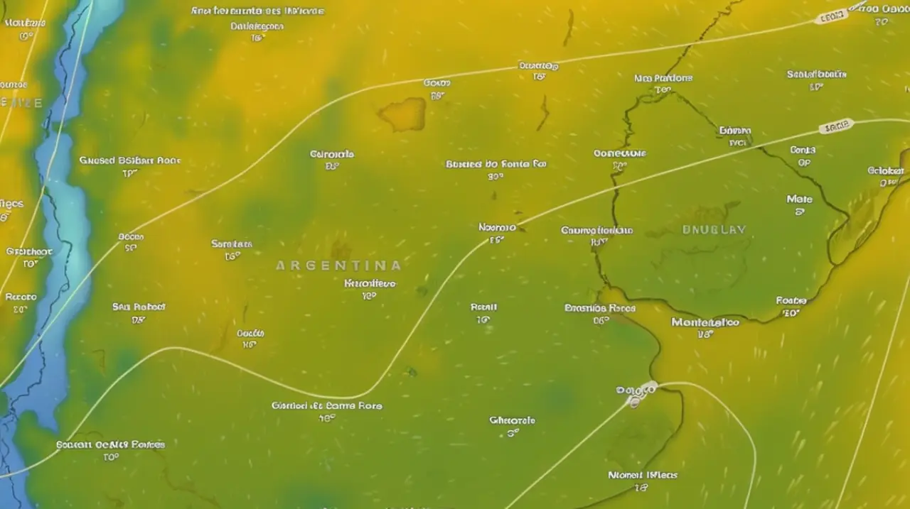 Se emite alerta amarilla debido a temperaturas extremas previstas para el próximo viernes 23 de mayo, afectando varias provincias del territorio.. Foto: Redacción InfoArticulos