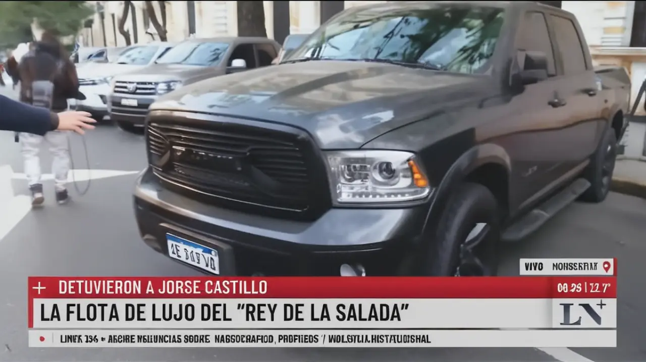 La flota de lujo del 'Rey de La Salada' se encuentra en poder de las autoridades después de que fueran secuestrados 62 vehículos de alta gama.. Foto: Redacción InfoArticulos