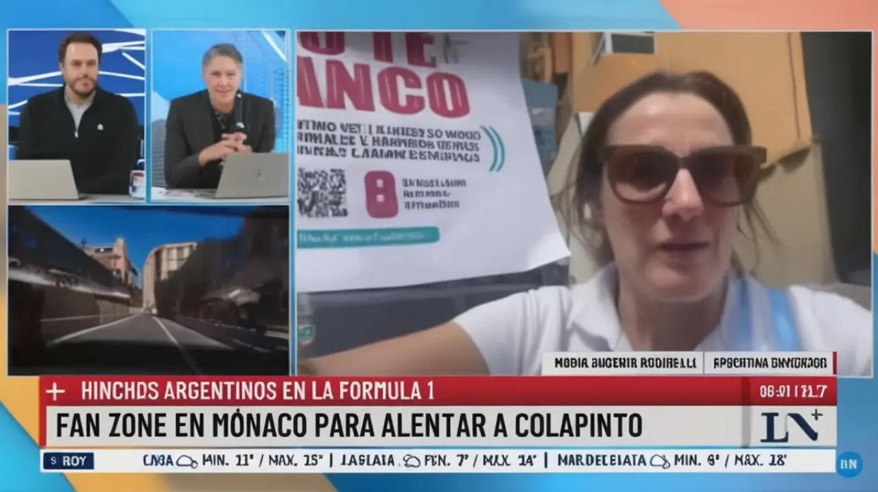 La canción que une a un argentino con su compatriota en el torneo de Mónaco: 'Franco, yo estoy contigo'. Foto: Redacción InfoArticulos