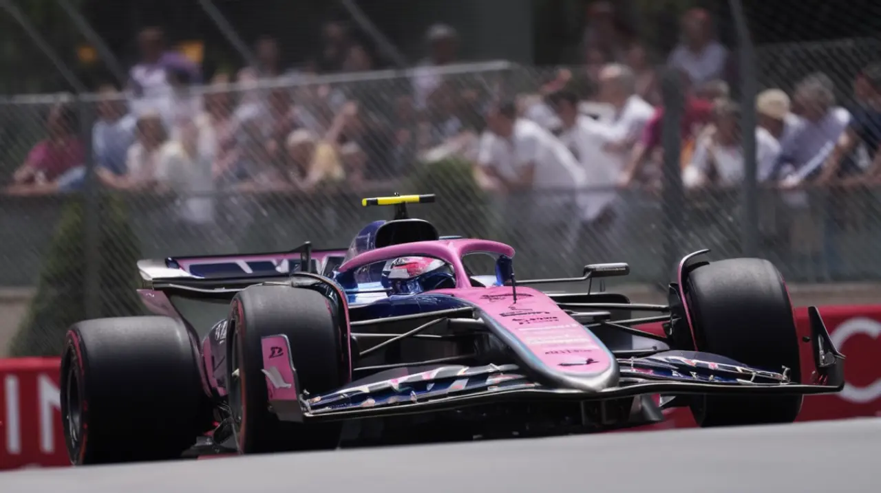 El argentino Franco Colapinto vive su segundo día en el GP de Mónaco con una práctica libre que se desarrolla en este momento.. Foto: Redacción InfoArticulos