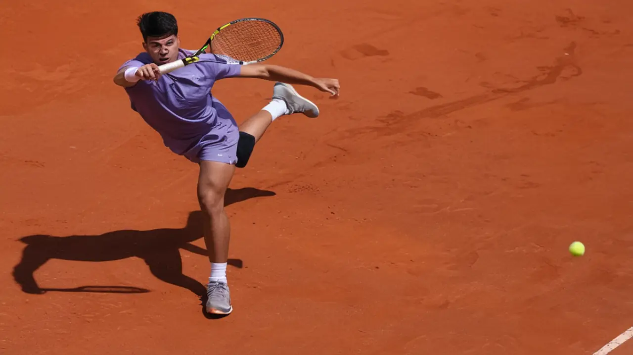 Los objetivos de Alcaraz en Roland Garros son disfrutar y pasarlo bien. Foto: Redacción InfoArticulos