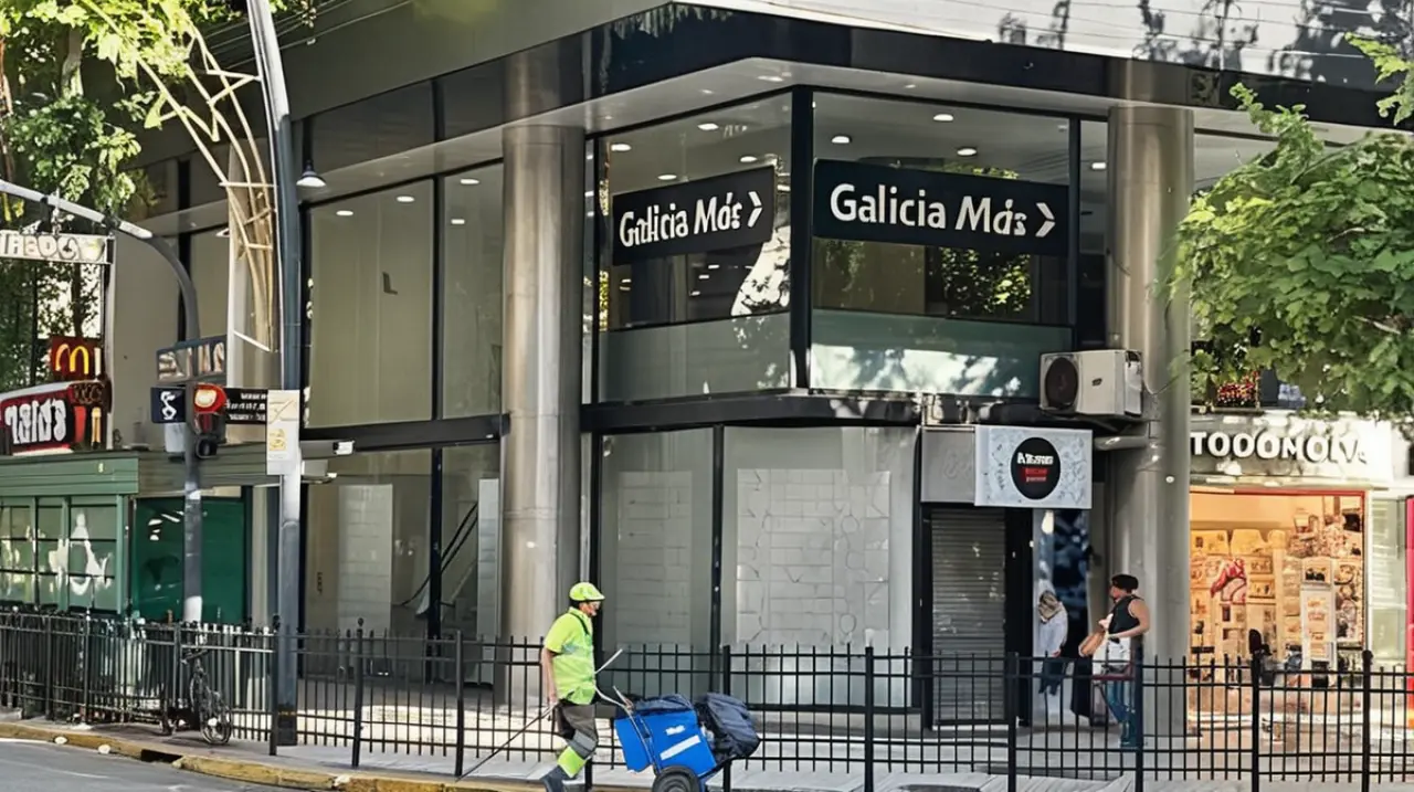 La Superintendencia de Bancos del Banco Central (BCRA) dio su visto bueno para que se fusionen los bancos Galicia y exHSBC.. Foto: Redacción InfoArticulos