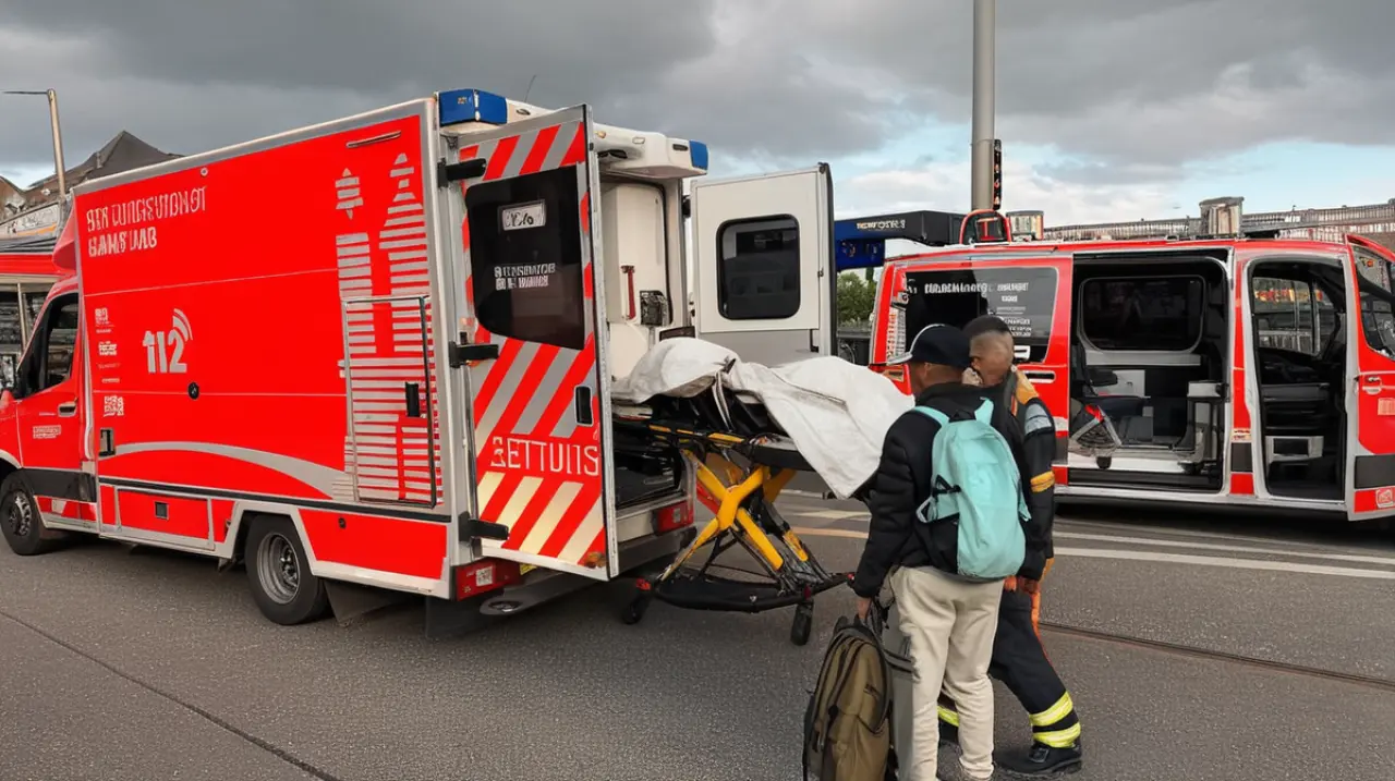 Un incidente violento ocurrió en la estación central de trenes en Hamburgo, dejando 12 personas heridas después de un ataque con cuchillos.. Foto: Redacción InfoArticulos