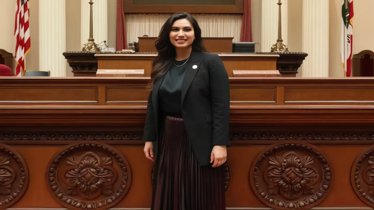 La congresista Sabrina Cervantes de California se ve envuelta en una situación complicada con las autoridades, afirmando que ha sido víctima de un falso cargo.. Foto: Redacción InfoArticulos