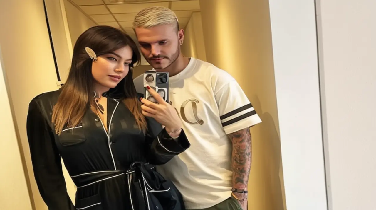 La esposa de Wanda Nara causó revuelo en las redes sociales con una publicación íntima que compartió con su esposo, el futbolista Mauro Icardi.. Foto: Redacción InfoArticulos