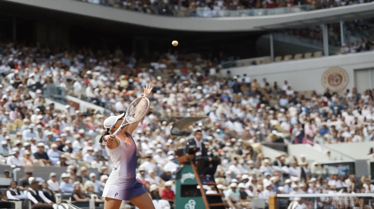 El reinado de Iga Swiatek en Roland Garros podría estar cerca de su fin debido a varios factores.. Foto: Redacción InfoArticulos