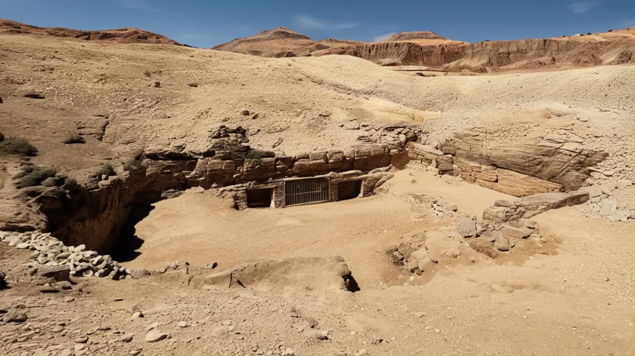 Investigadores han descubierto la identidad de la persona sepultada en la tumba Kampp 23, un hallazgo importante en el campo de la arqueología egipcia.. Foto: Redacción InfoArticulos