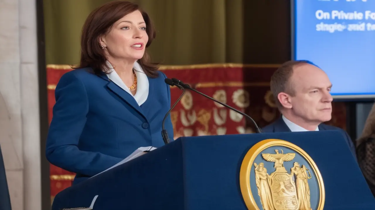 La gobernadora Kathy Hochul ha firmado una ley en Nueva York que afectará a los supermercados, entrando en vigor el próximo 1 de junio.. Foto: Redacción InfoArticulos