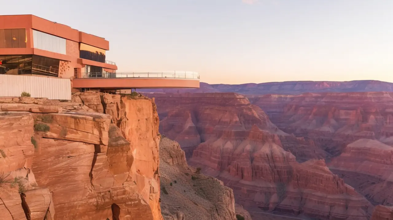 Este es el puente de cristal más extremo de Arizona, ubicado en el corazón del Gran Cañón. Foto: Redacción InfoArticulos