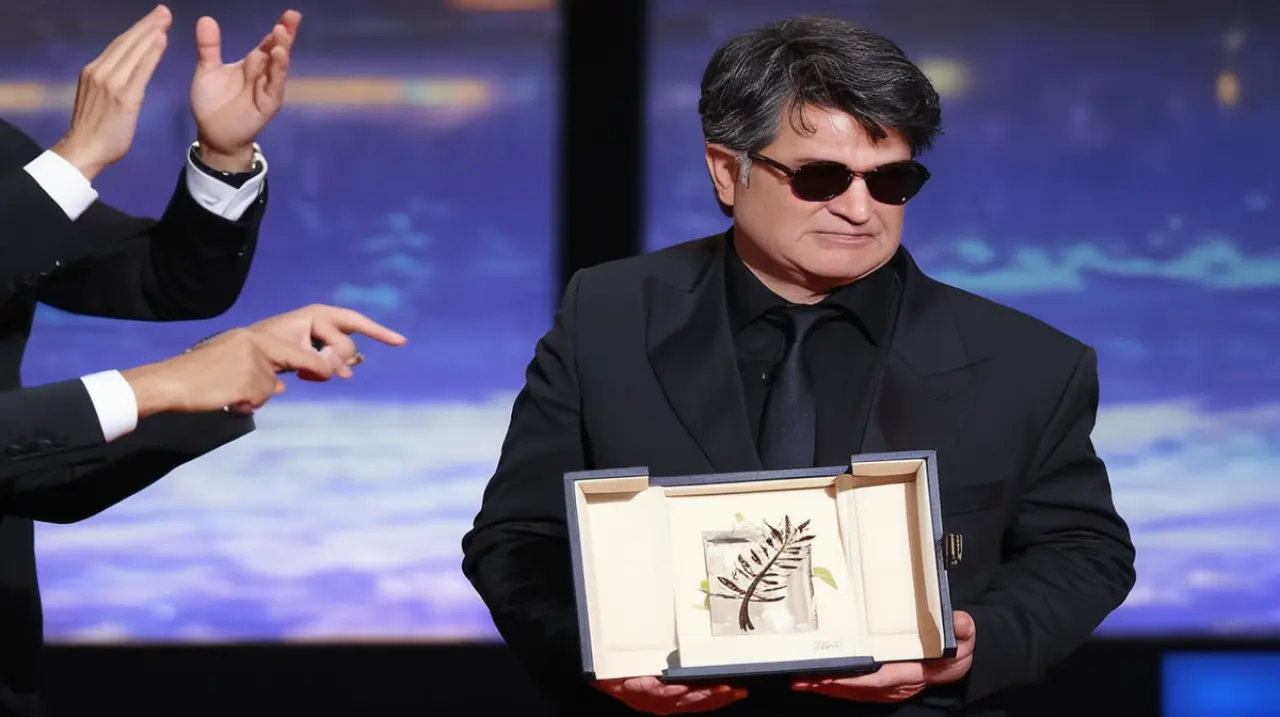 El director iraní Jafar Panahi se lleva a Cannes su segunda Palma de Oro, un premio que combina el arte con la política.. Foto: Redacción InfoArticulos