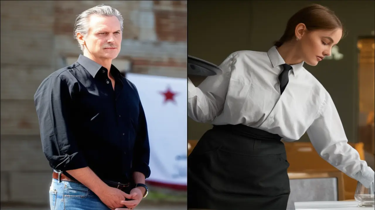 ¿Se irán Newsom y Bass? Empresarios de California consideran trasladarse debido al salario mínimo elevado en la región.. Foto: Redacción InfoArticulos