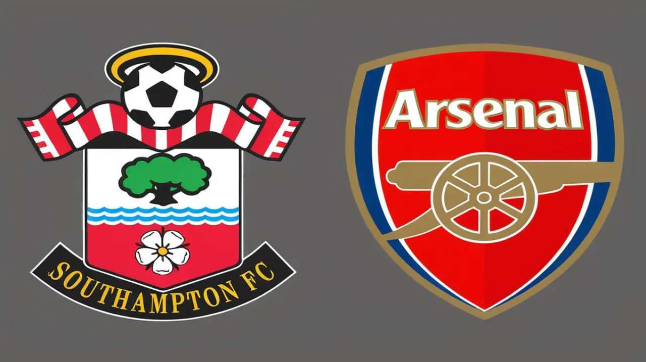El equipo de Arsenal logró una victoria de 2-1 sobre Southampton en un partido de visita en la liga Premier.. Foto: Redacción InfoArticulos
