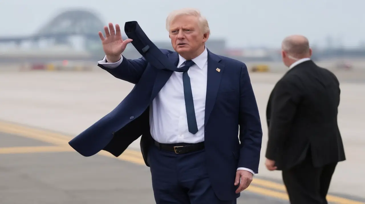 El presidente Trump afirmó que los negociadores estadounidenses mantuvieron conversaciones positivas con representantes iraníes durante el fin de semana.. Foto: Redacción InfoArticulos
